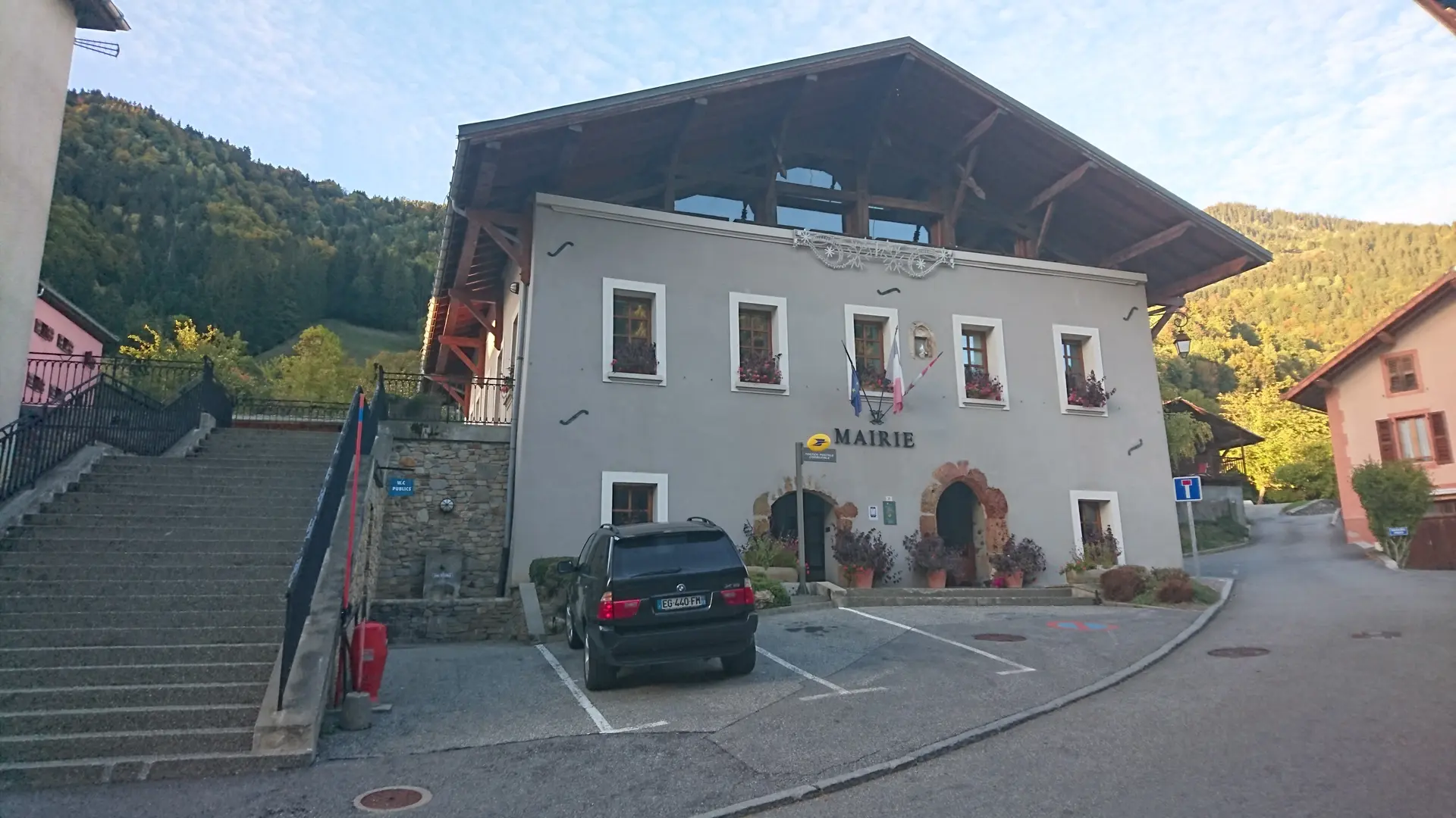 Départ de la Mairie de Villard sur Doron
