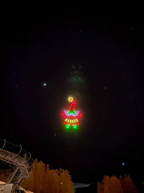 Spectacle de drones_Les Orres