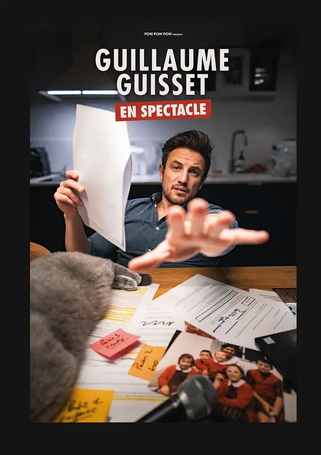 Spectacle de Guillaume Guisset au théâtre L'Art Dû