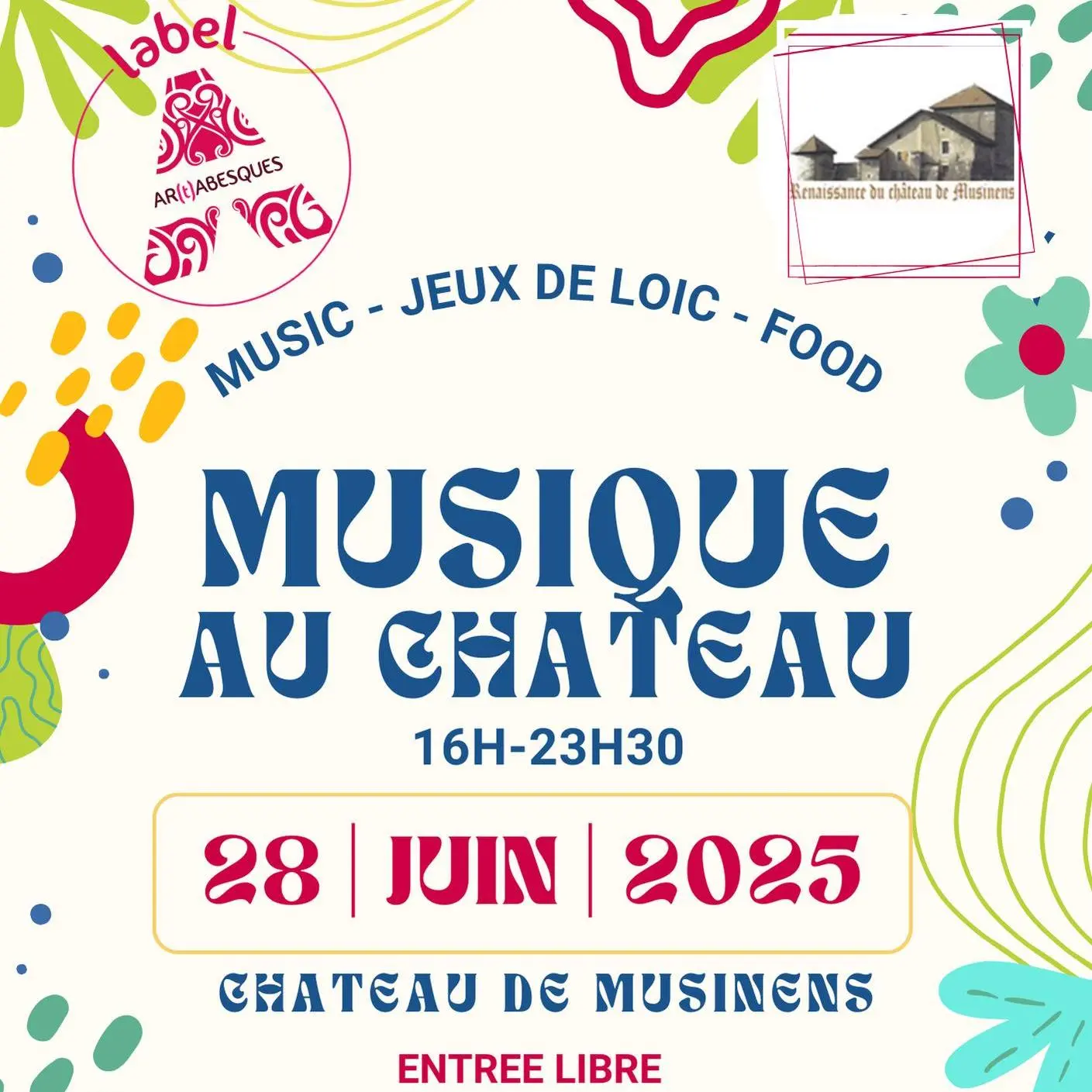 Soirée musicale au château de Musinens_Valserhône