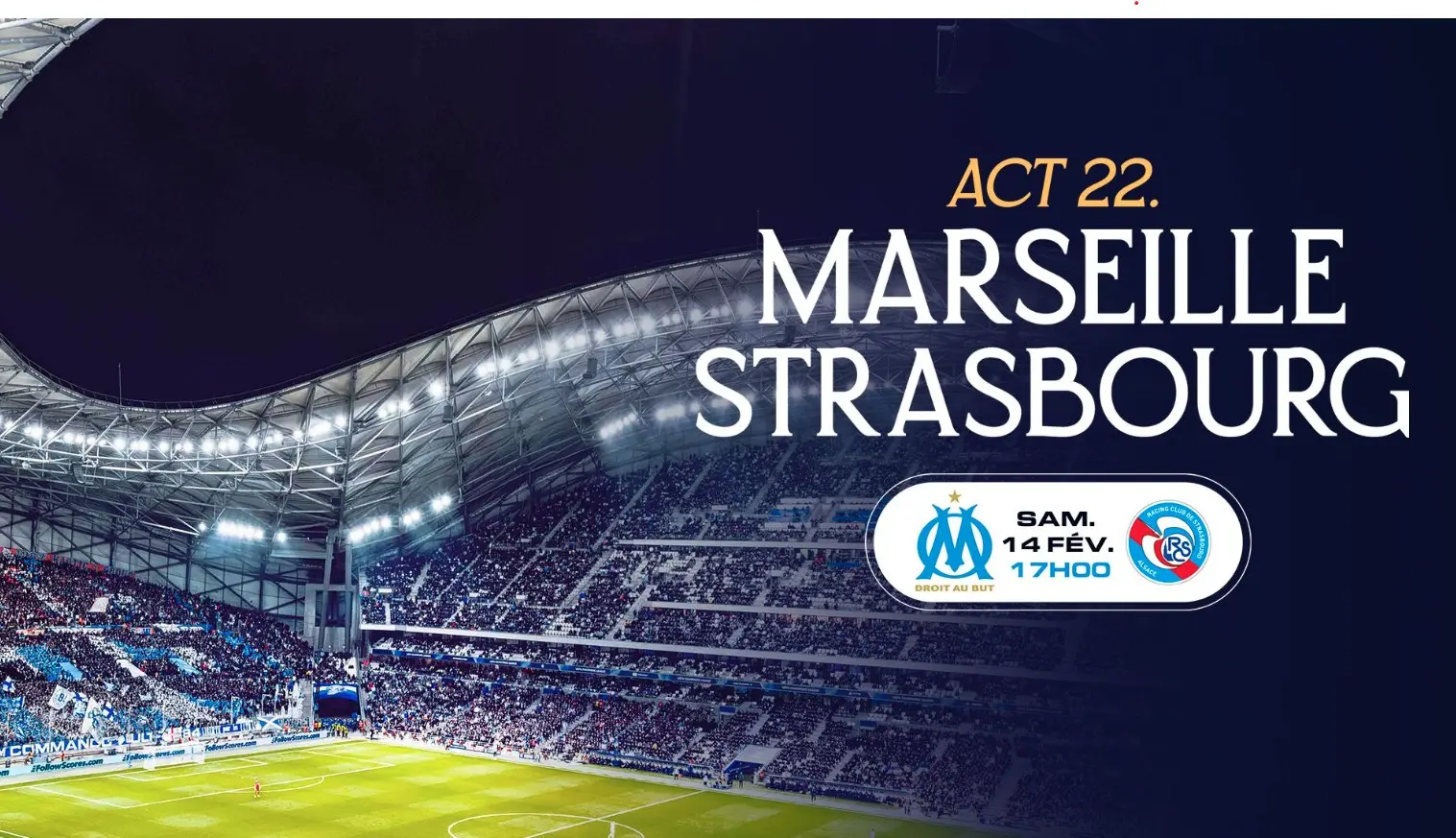 Match OM - RC Strasbourg