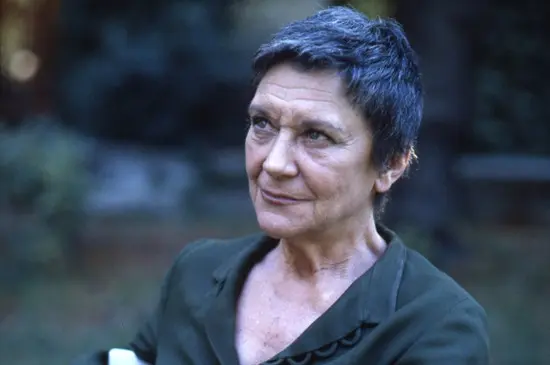 Maria Casarès au Festival d'Avignon, circa 1986