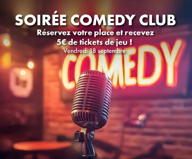 Soirée Comedy Club au Casino d'Allevard_Allevard
