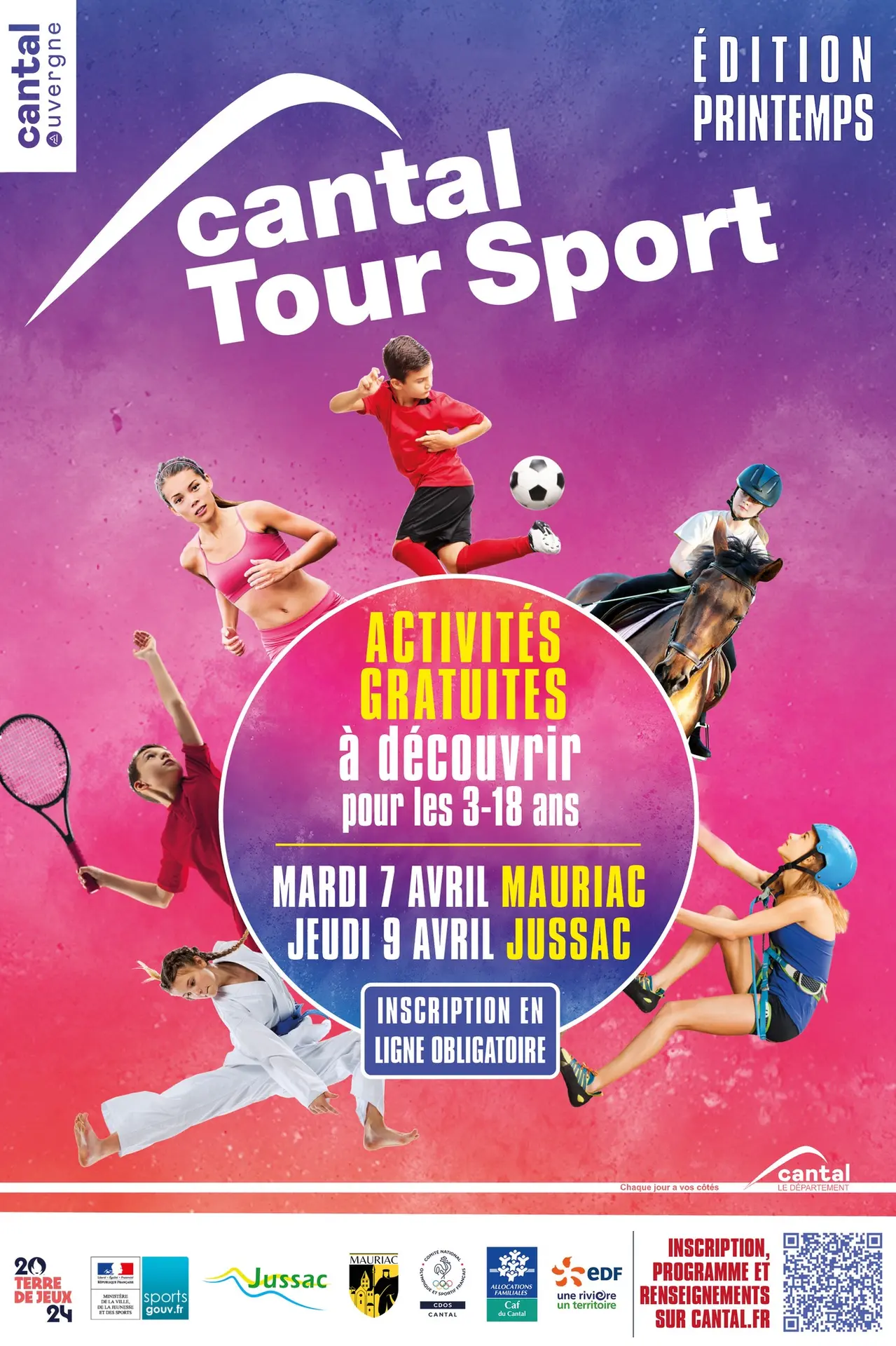 Cantal Tour Sport - Edition Printemps / JUSSAC_Jussac