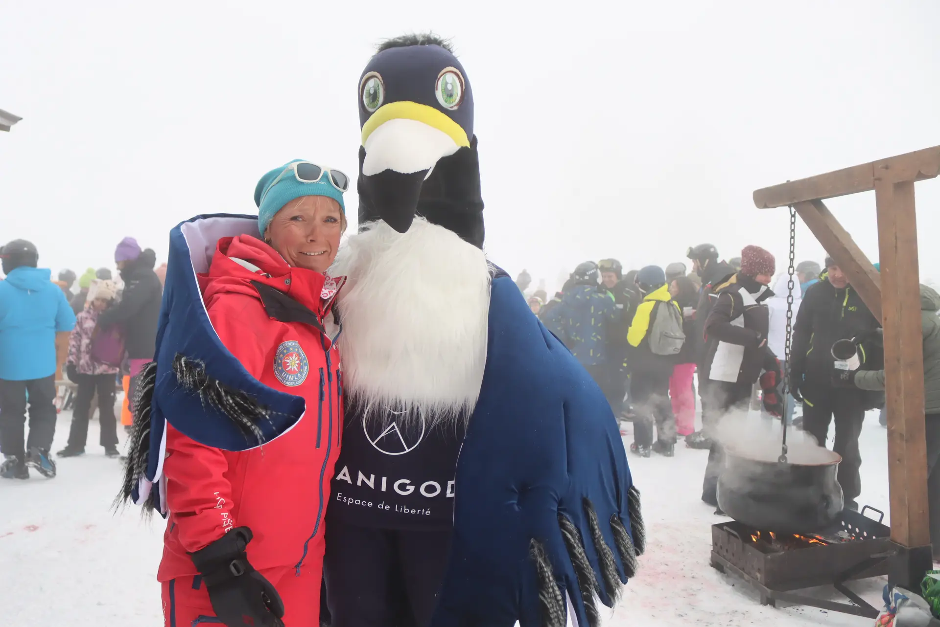 Pot d'accueil hivernal