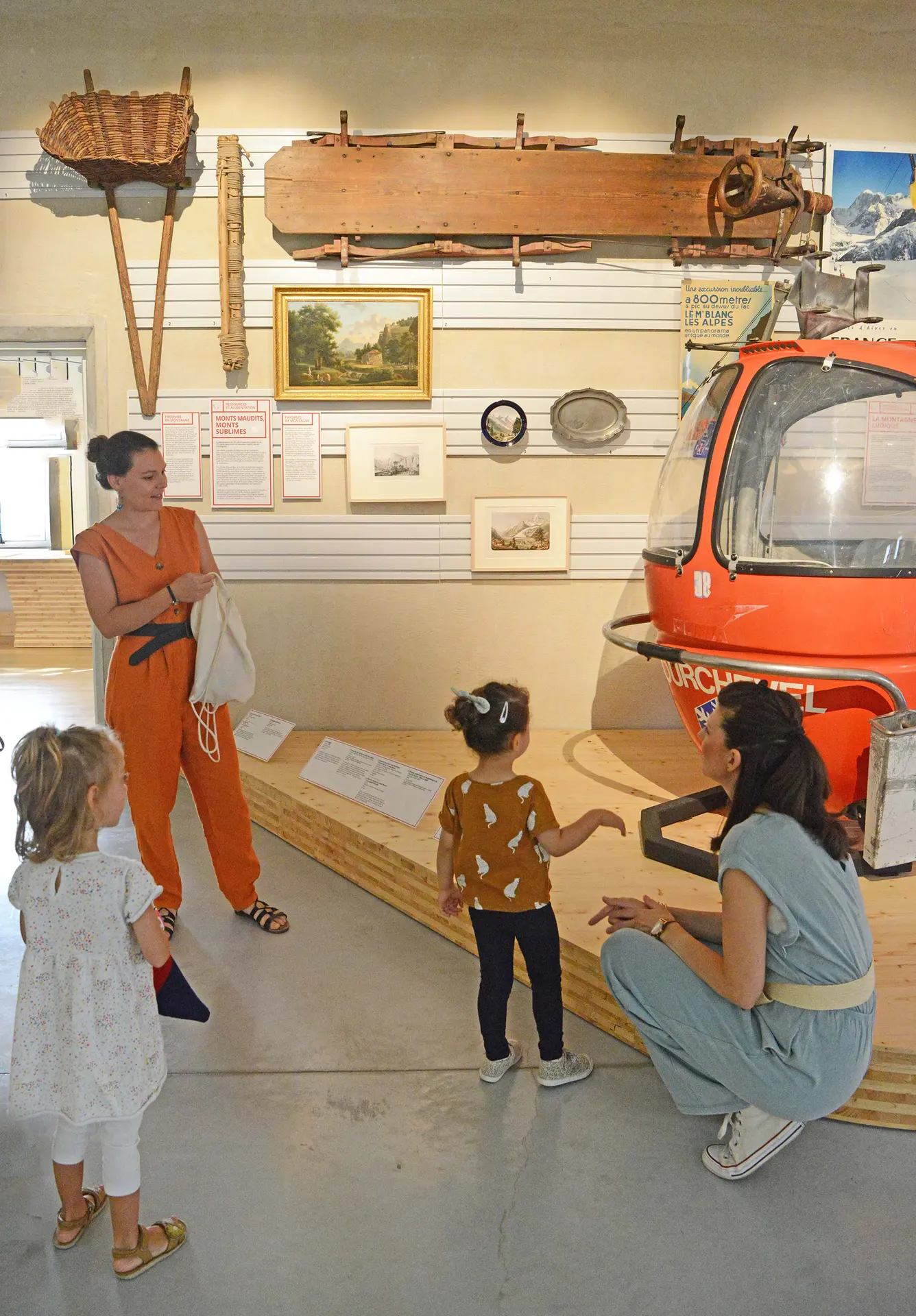 Visite pour les tout petits au Musée Savoisien