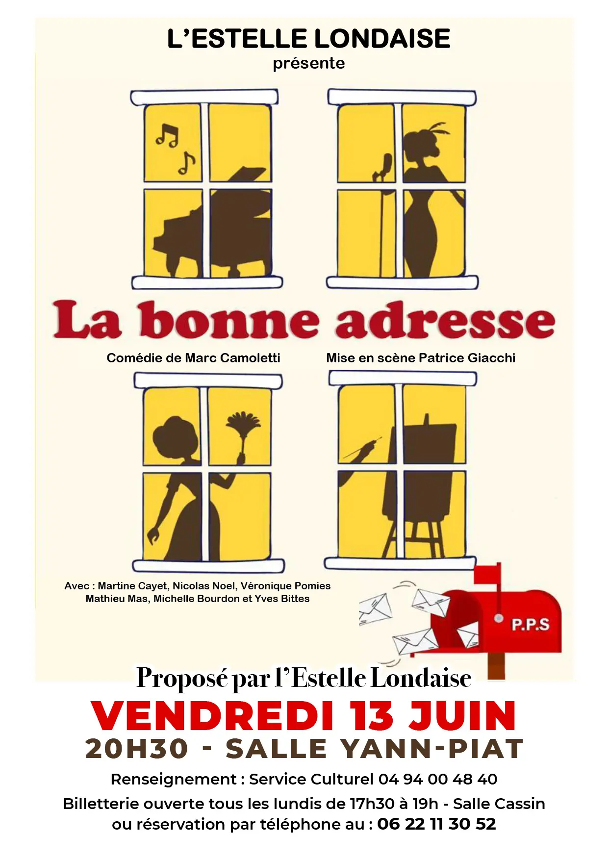 Les pièces de théâtre en Méditerranée Porte des Maures