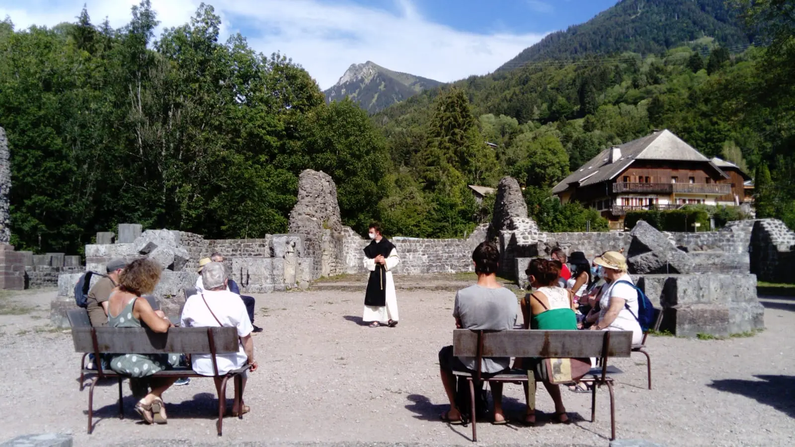 Visite guidée du domaine de l'Abbaye d'Aulps