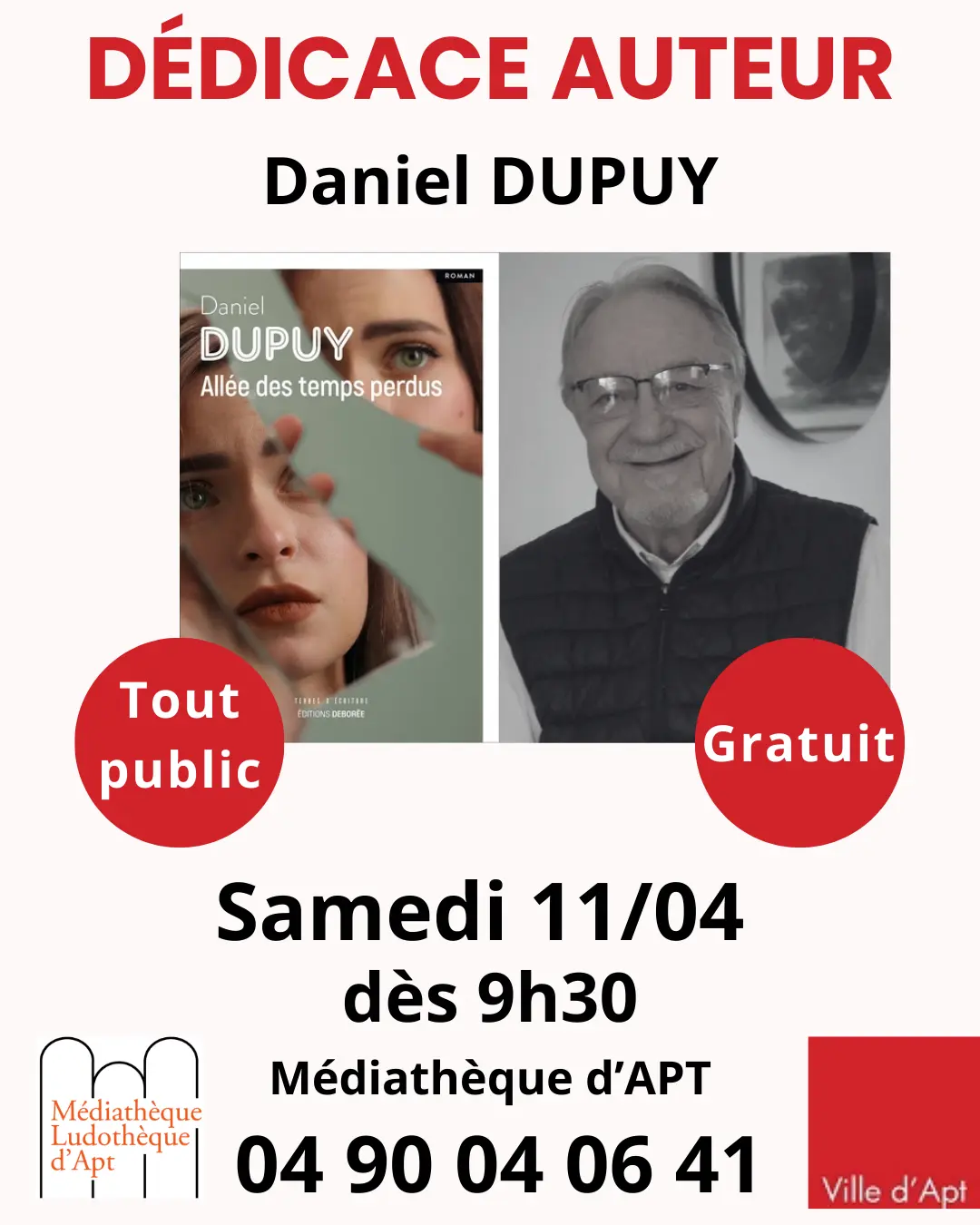 dédicace Daniel Dupuy