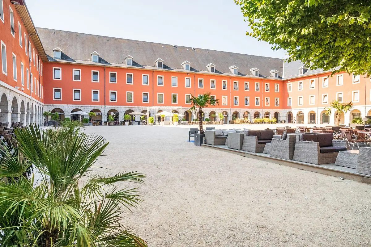 Vue du Carré Curial - Chambéry