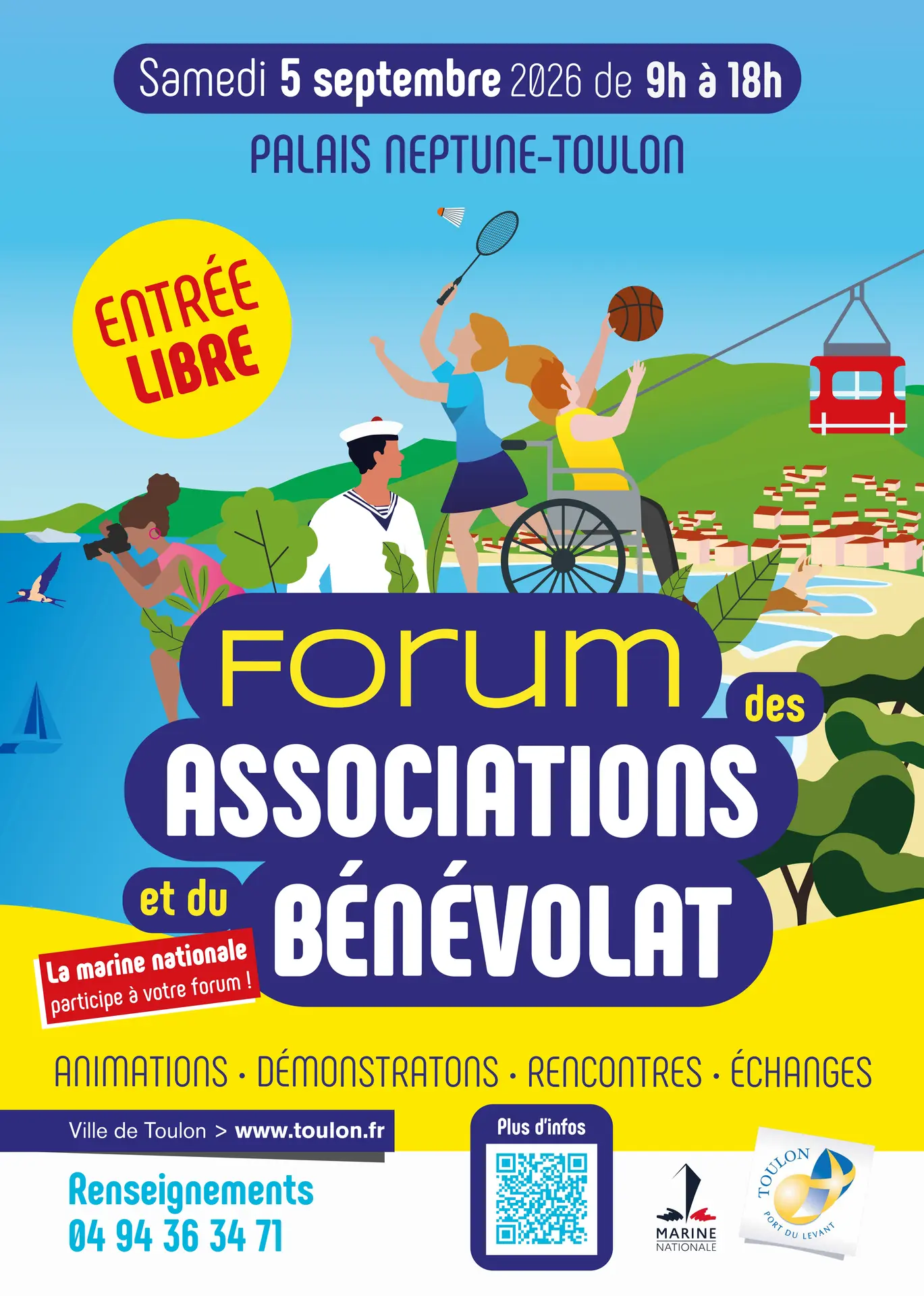 Affiche - Forum des associations et du bénévolat Toulon le 05.09.2026_page-0001