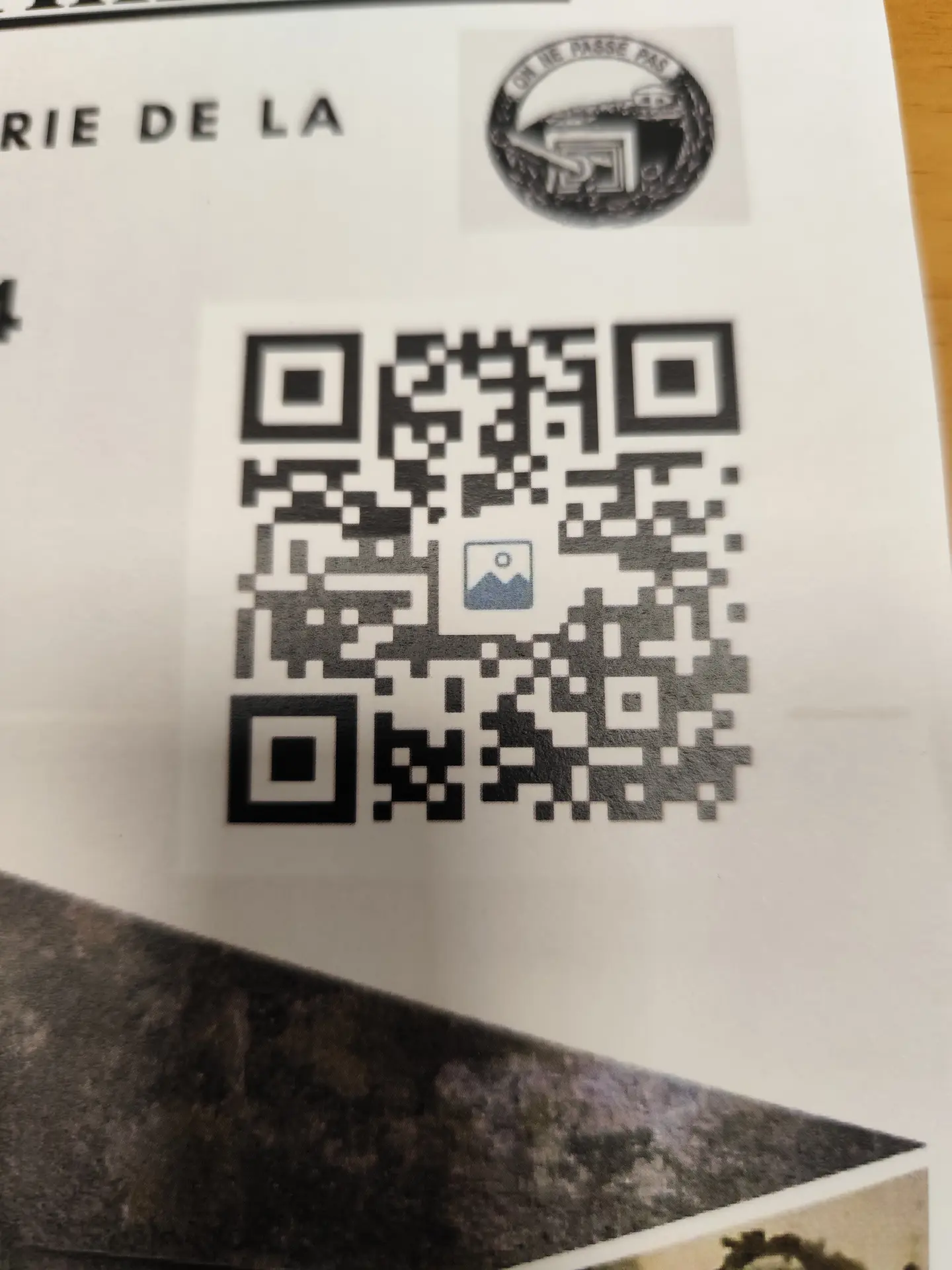 QR code pour inscription