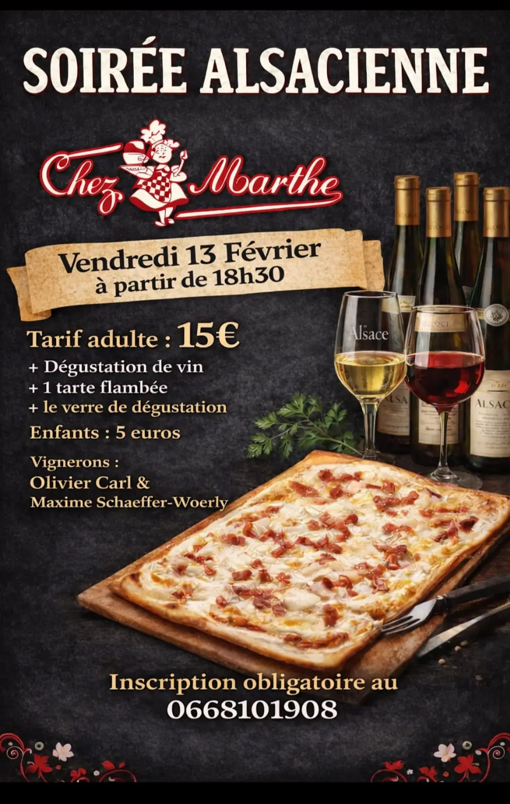 Visuel soirée alsacienne