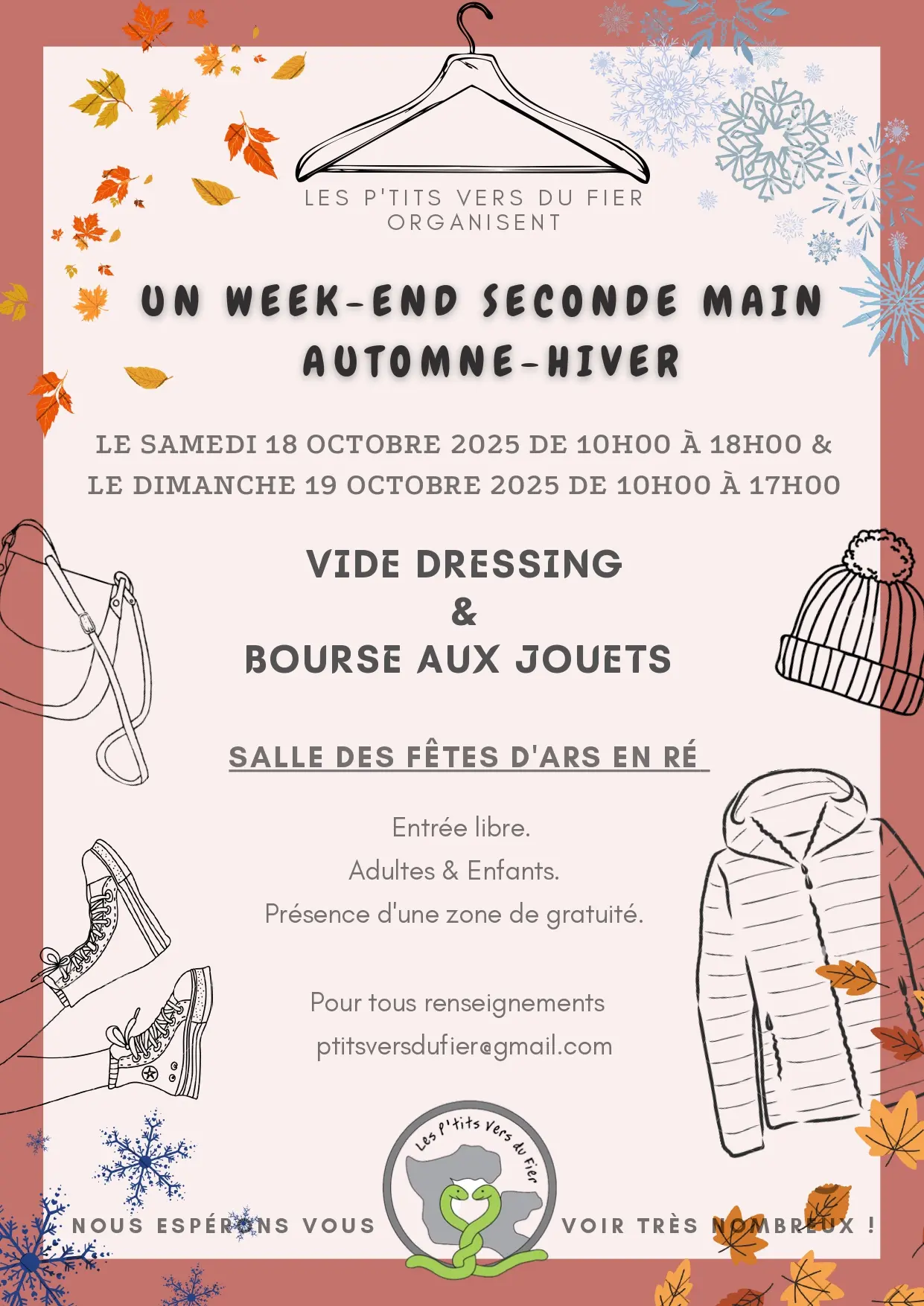 Affiche - Vide dressing et bourse aux jouets