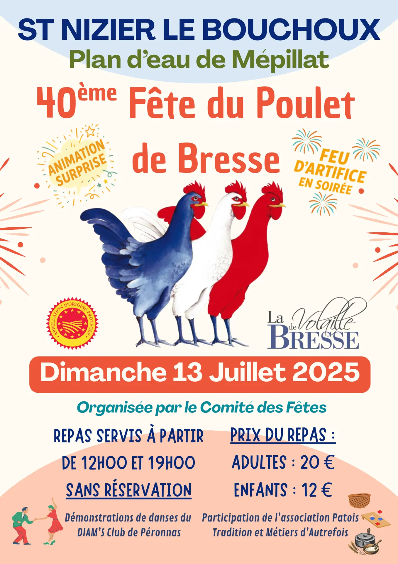 Affiche Fête du Poulet