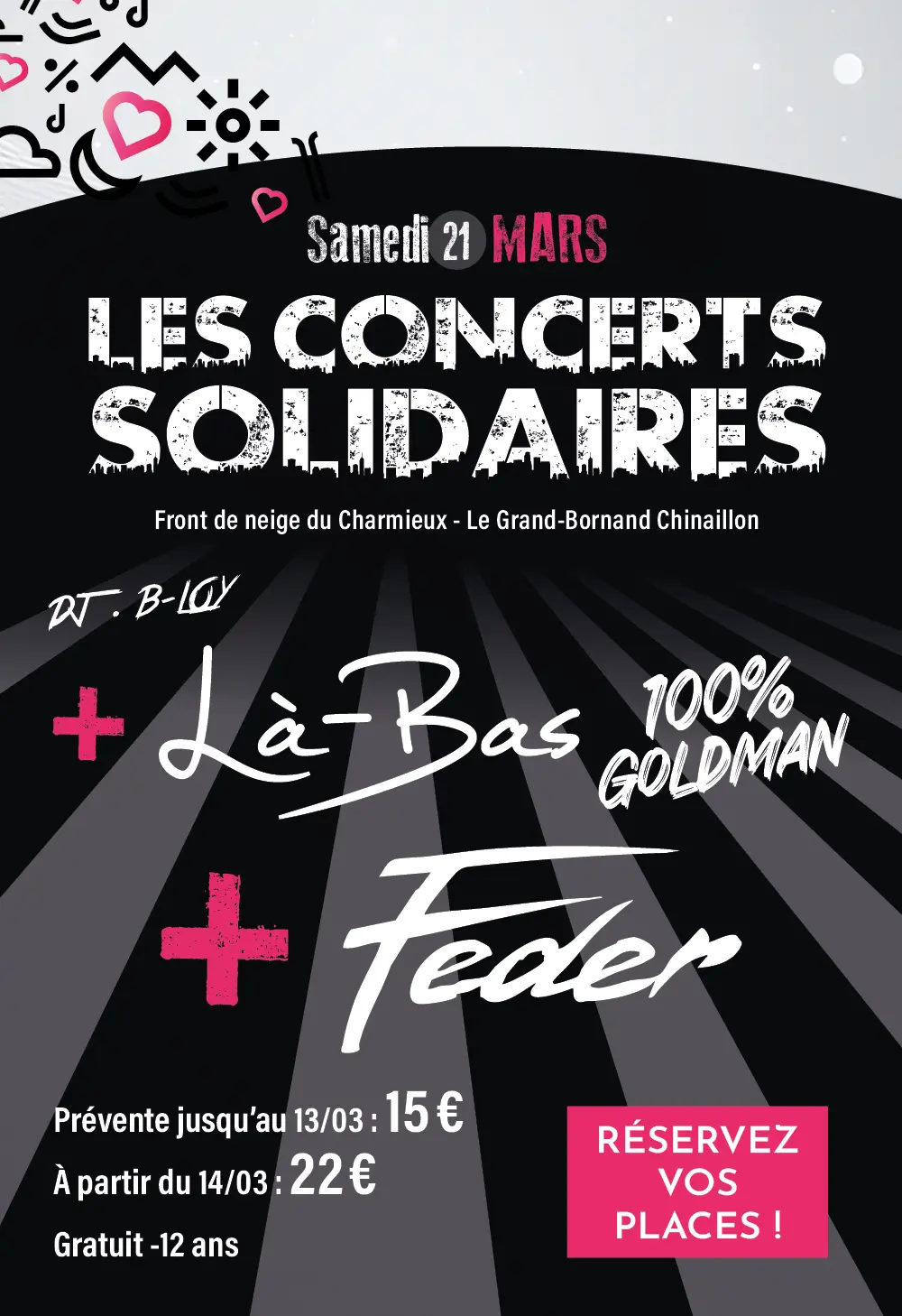 Glisse en Cœur : Feder, Là-Bas et DJ B-Loy en concerts solidaires_Le Grand-Bornand