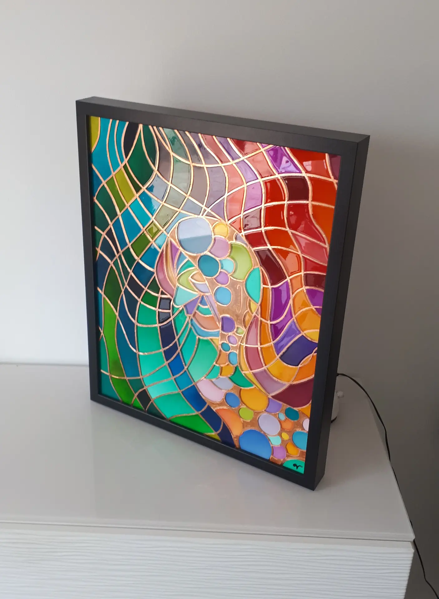 Exposition de peinture Géométrie et Arts sacrés_Fayence