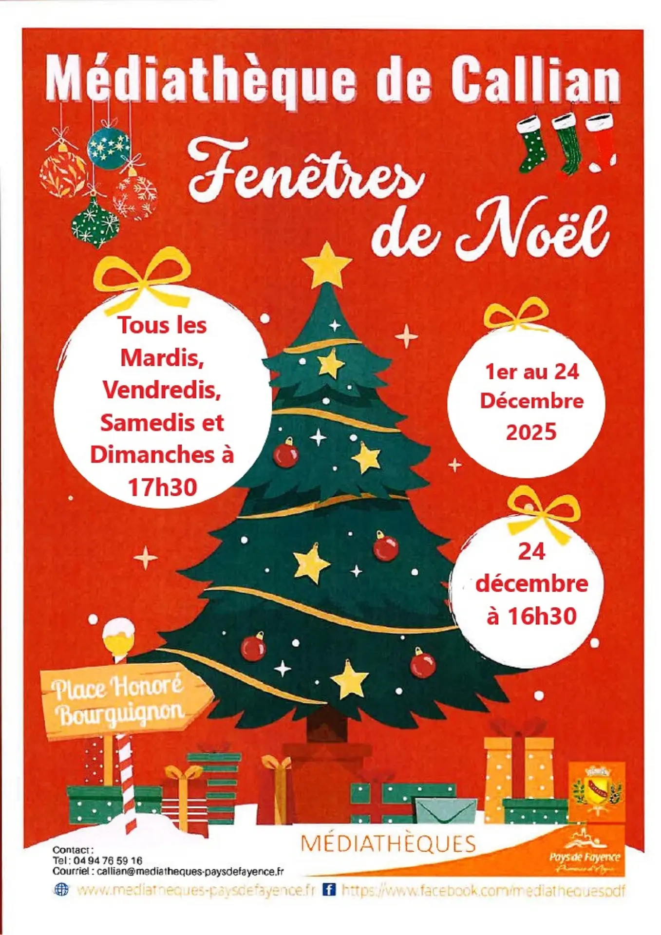 1er au 24 décembre 2025