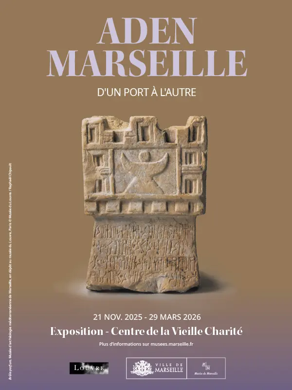 Aden-Marseille. D'un port à l'autre - Brûle-parfum, Musée d'archéologie méditerranéenne de Marseille, en dépôt au musée du Louvre, Paris © Musée du Louvre / Raphaël Chipault