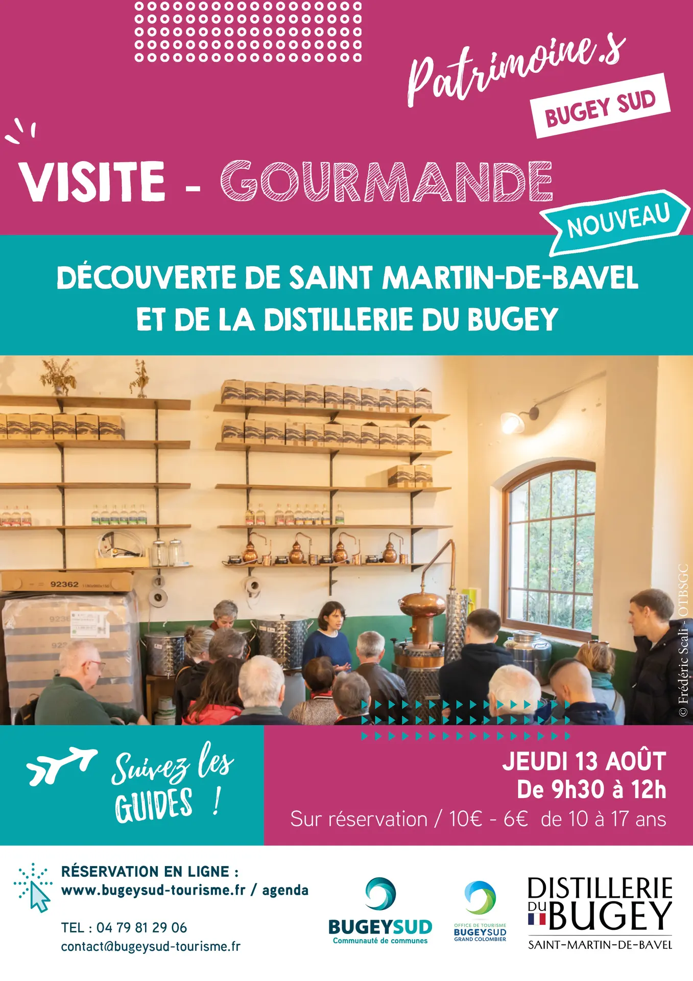 Visite gourmande : Saint Martin-de-Bavel et la Distillerie du Bugey