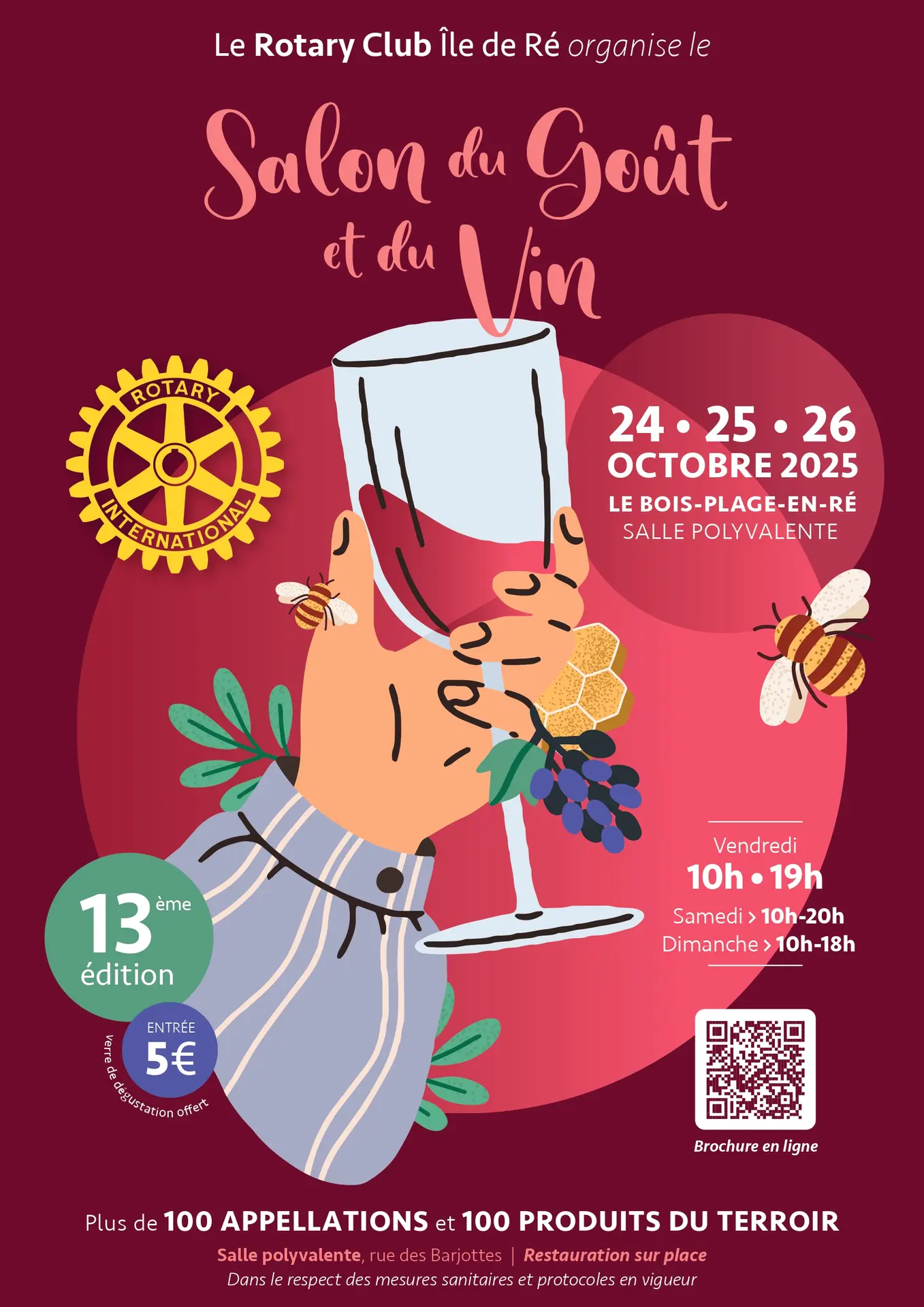Affiche Salon du Goût et du vin