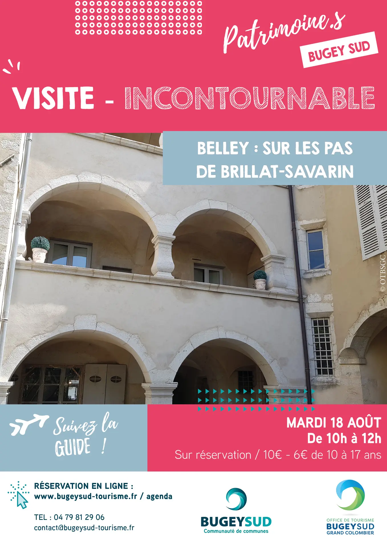 Visite guidée de Belley Sur les pas de Brillat-Savarin