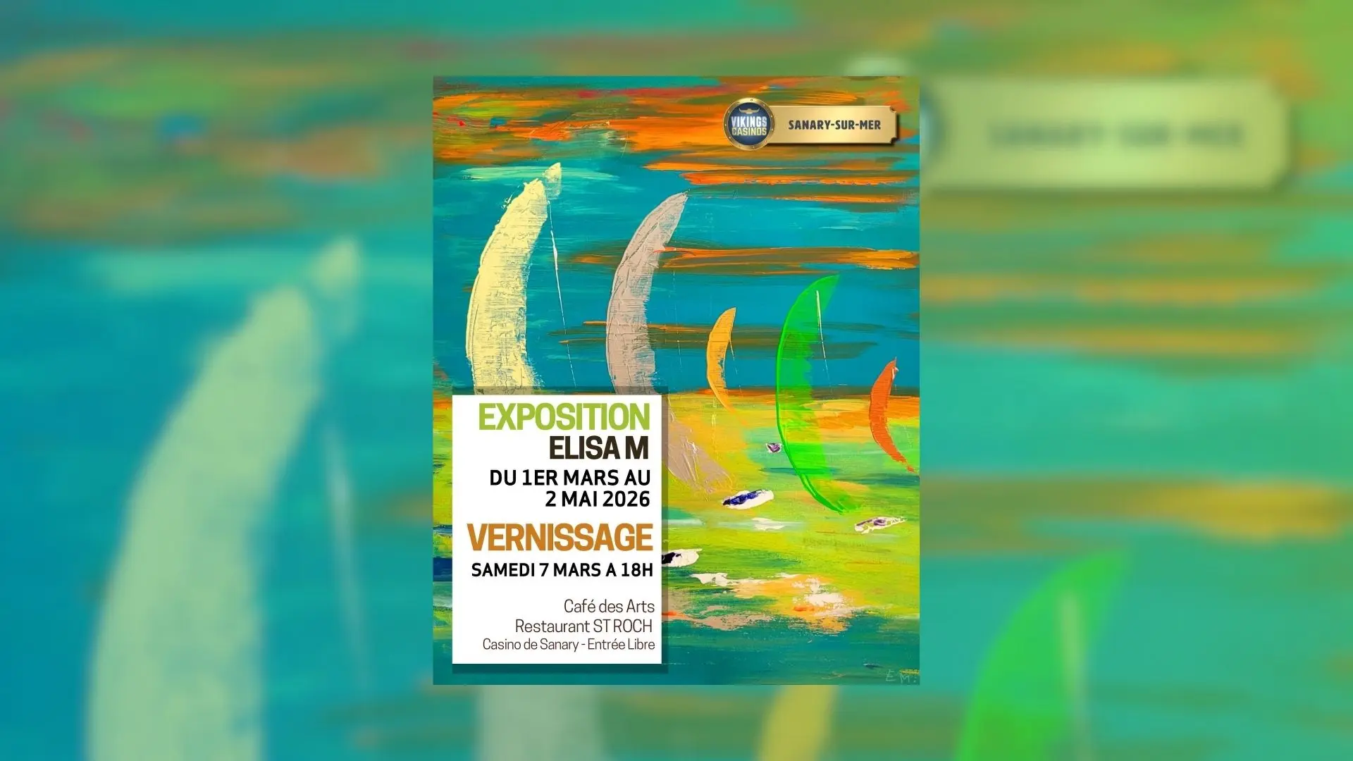 Exposition d'Élisa M_Sanary-sur-Mer