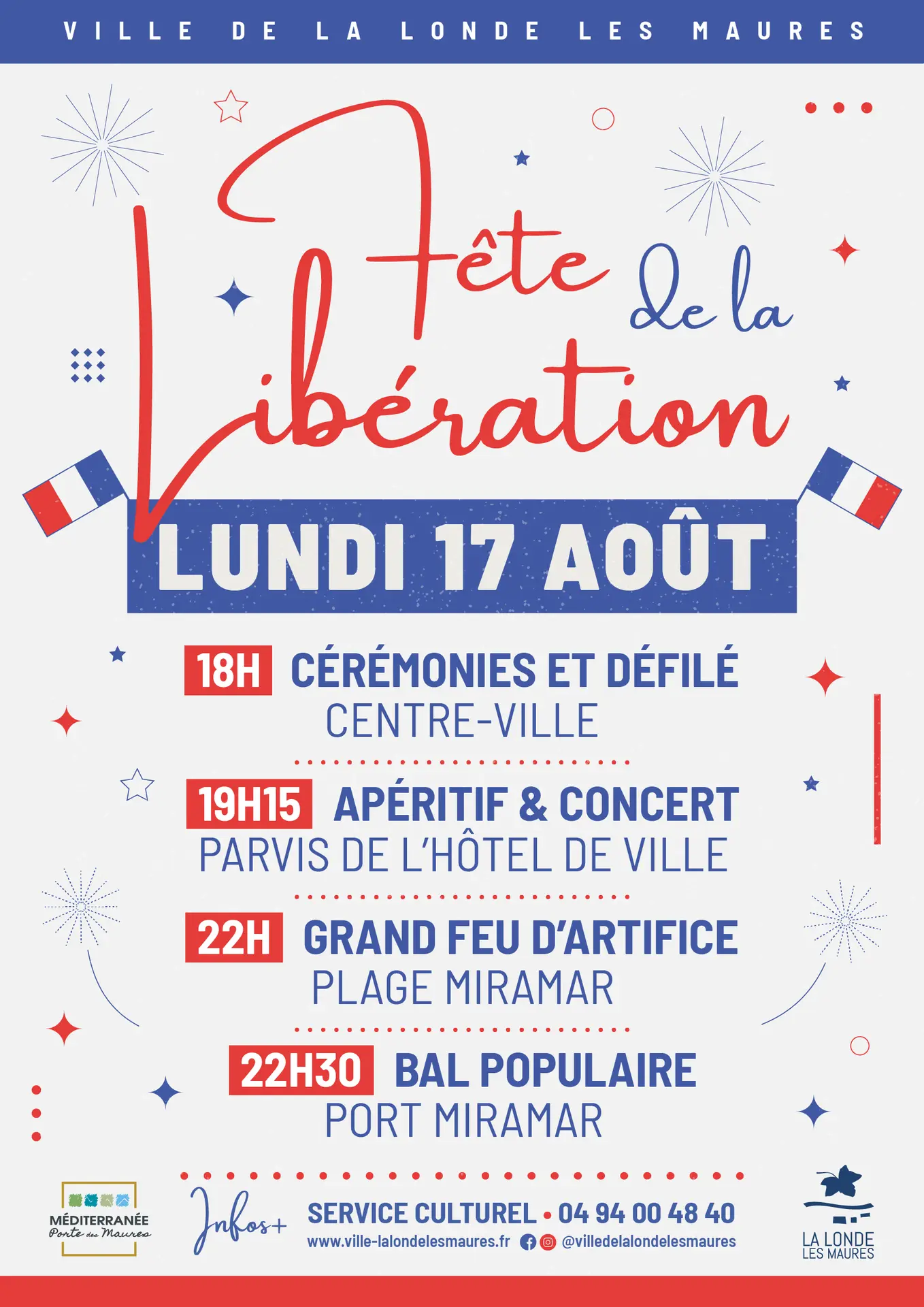 Fête de la libération à La Londe les Maures