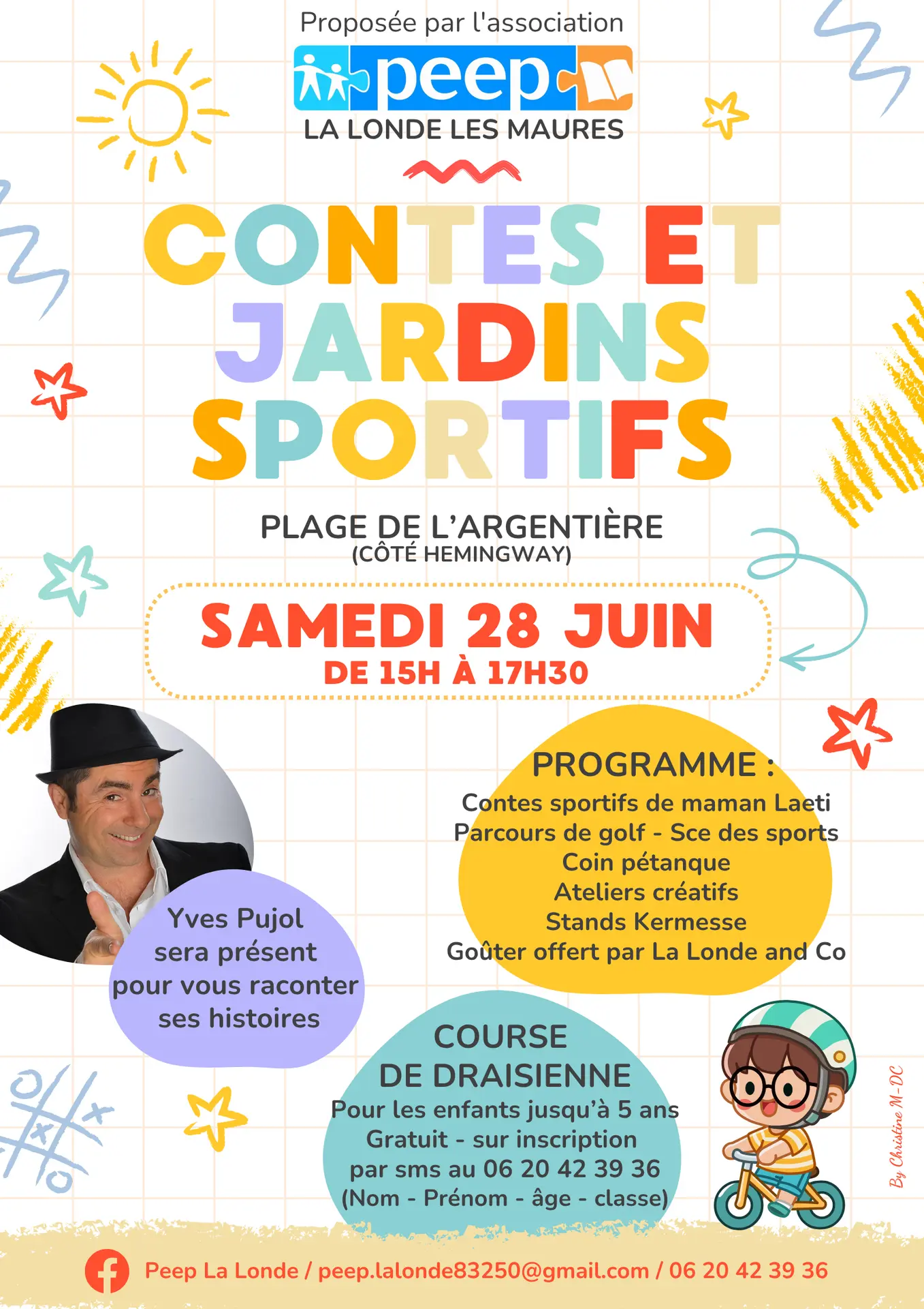 Les animations pour enfants en Méditerranée Porte des Maures