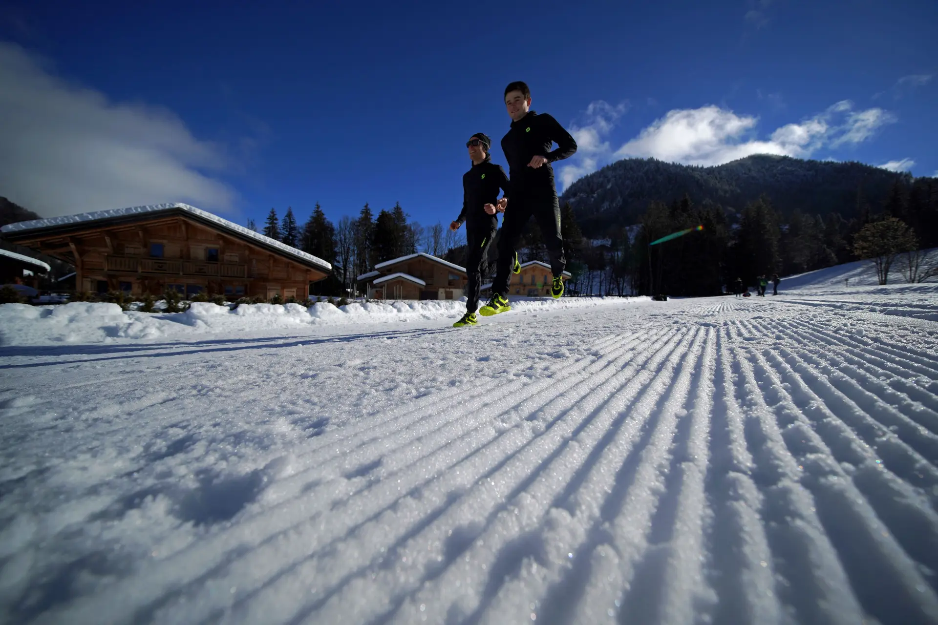 Trail blanc Scott Praz sur Arly