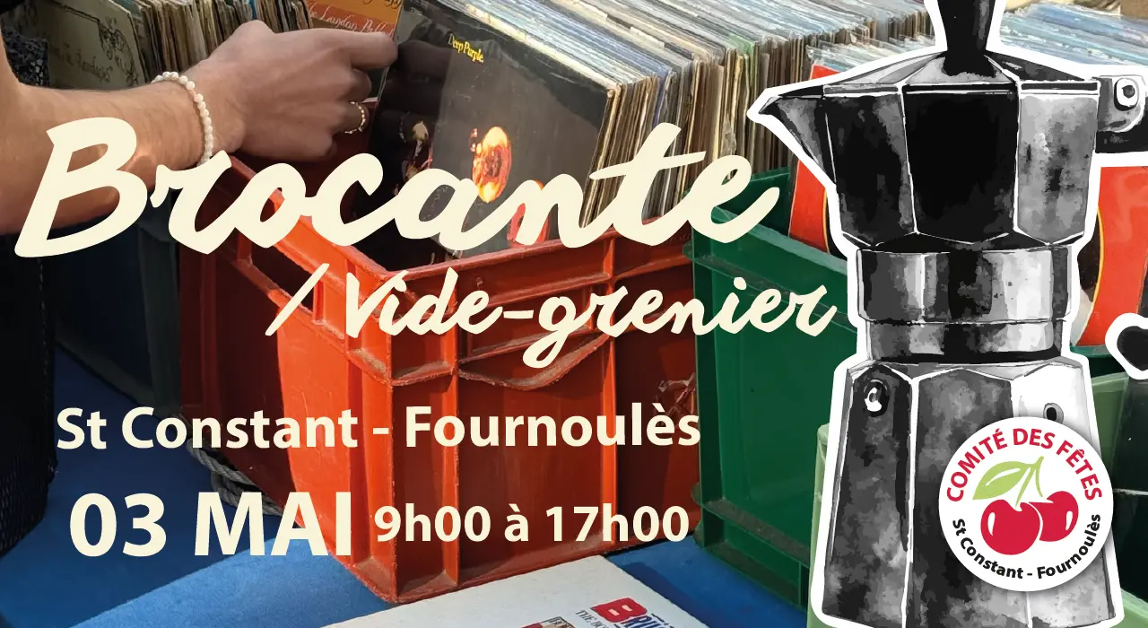 10e vide-greniers/brocante de Saint-Constant