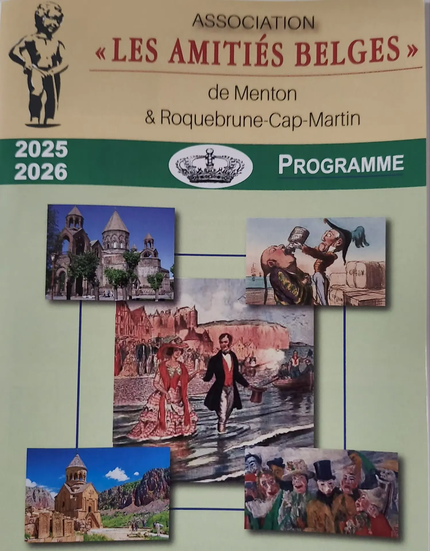 Livret programme page de couverture