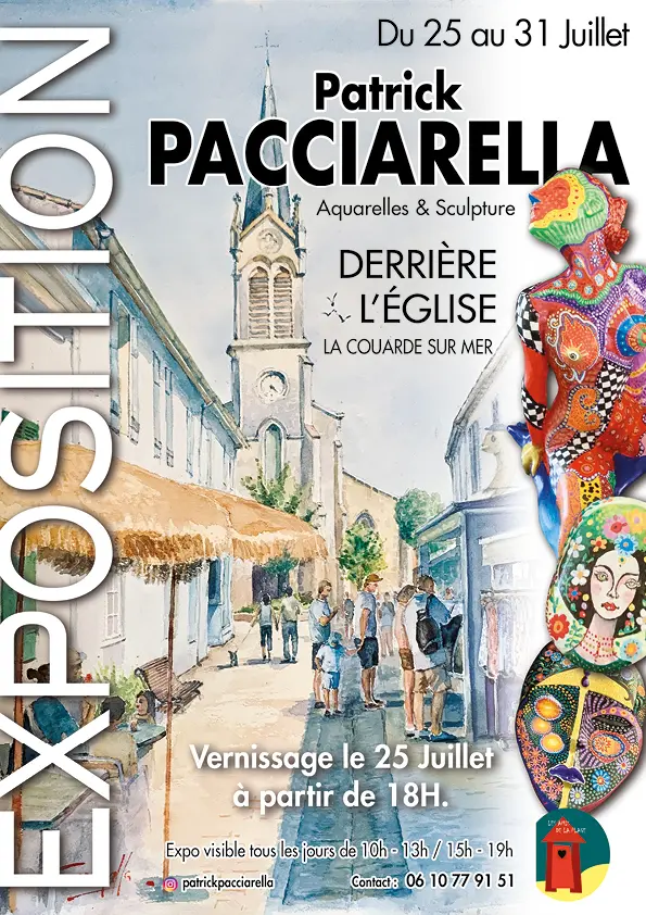 Exposition de Patrick Pacciarella_La Couarde-sur-Mer
