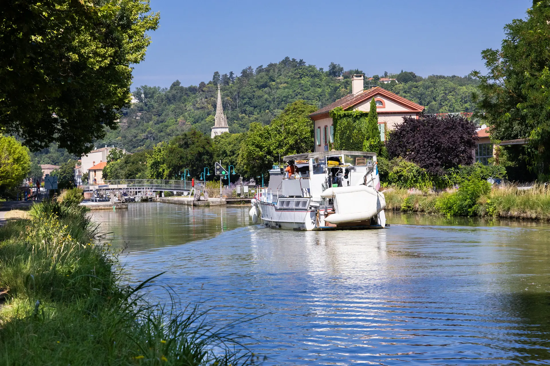 Visite au canal Moissac
