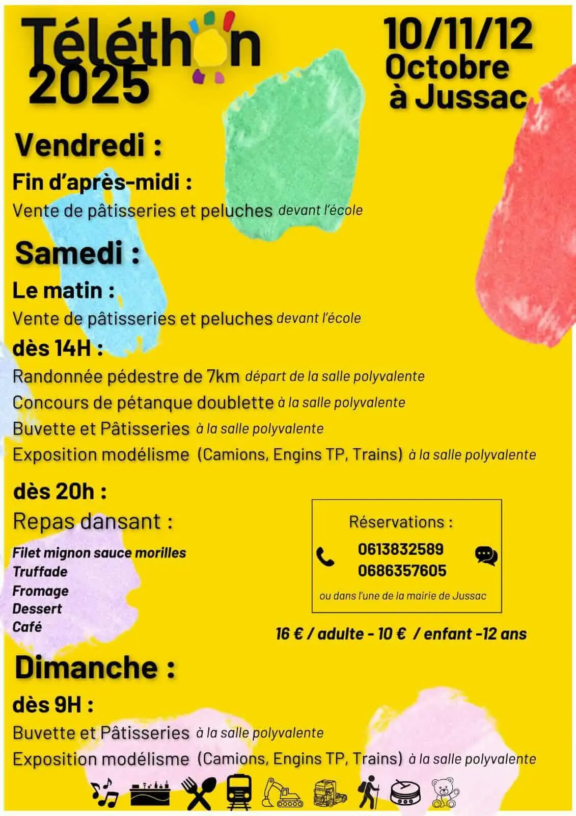 Téléthon à Jussac