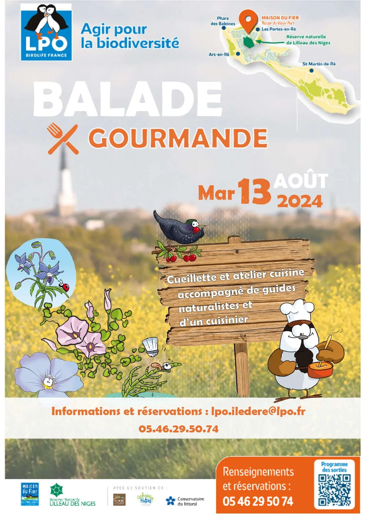 affiche balade gourmande