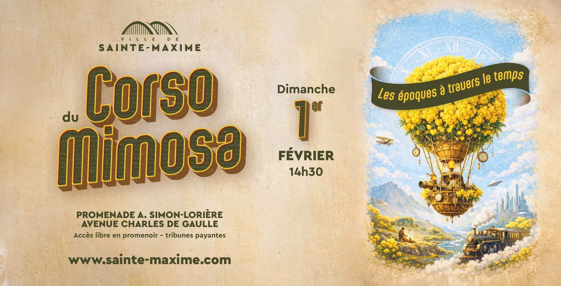 Corso du Mimosa_Sainte-Maxime