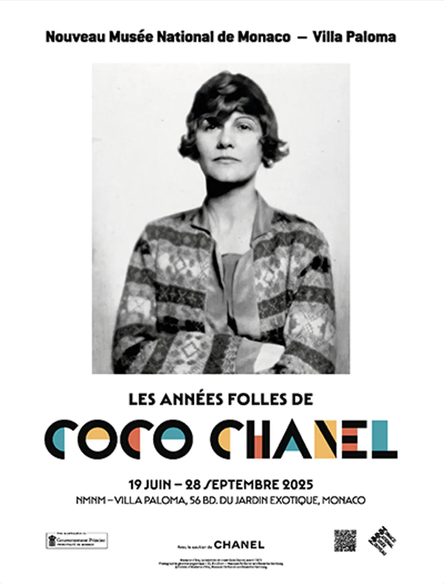 Madame d’Ora, La créatrice de mode Coco Chanel, avant 1923, Photographie gélatino-argentique 21,8 x 16 cm Museum für Kunst und Gewerbe Hamburg,