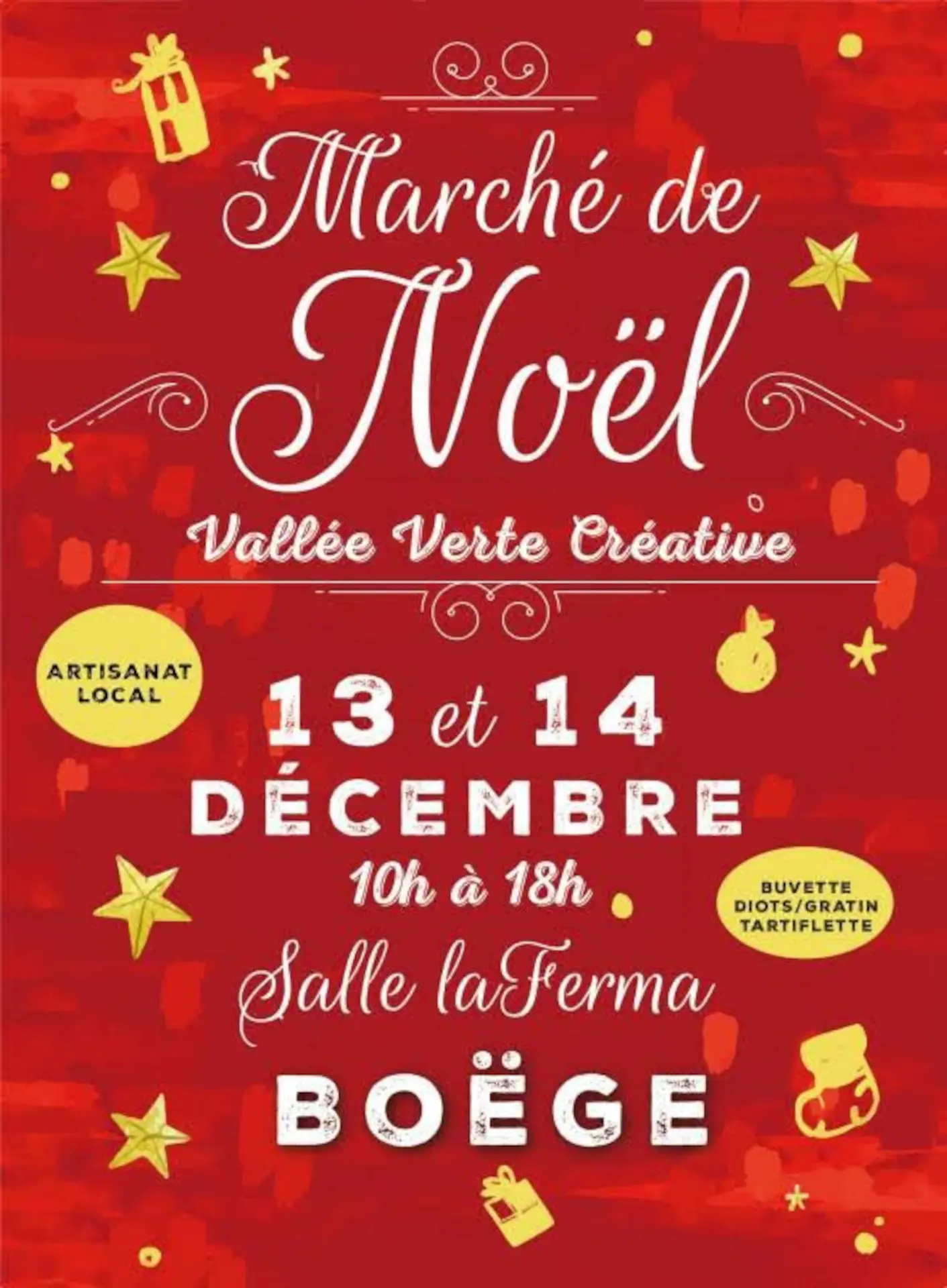 Marché de Noël de la Vallée Verte_Boëge