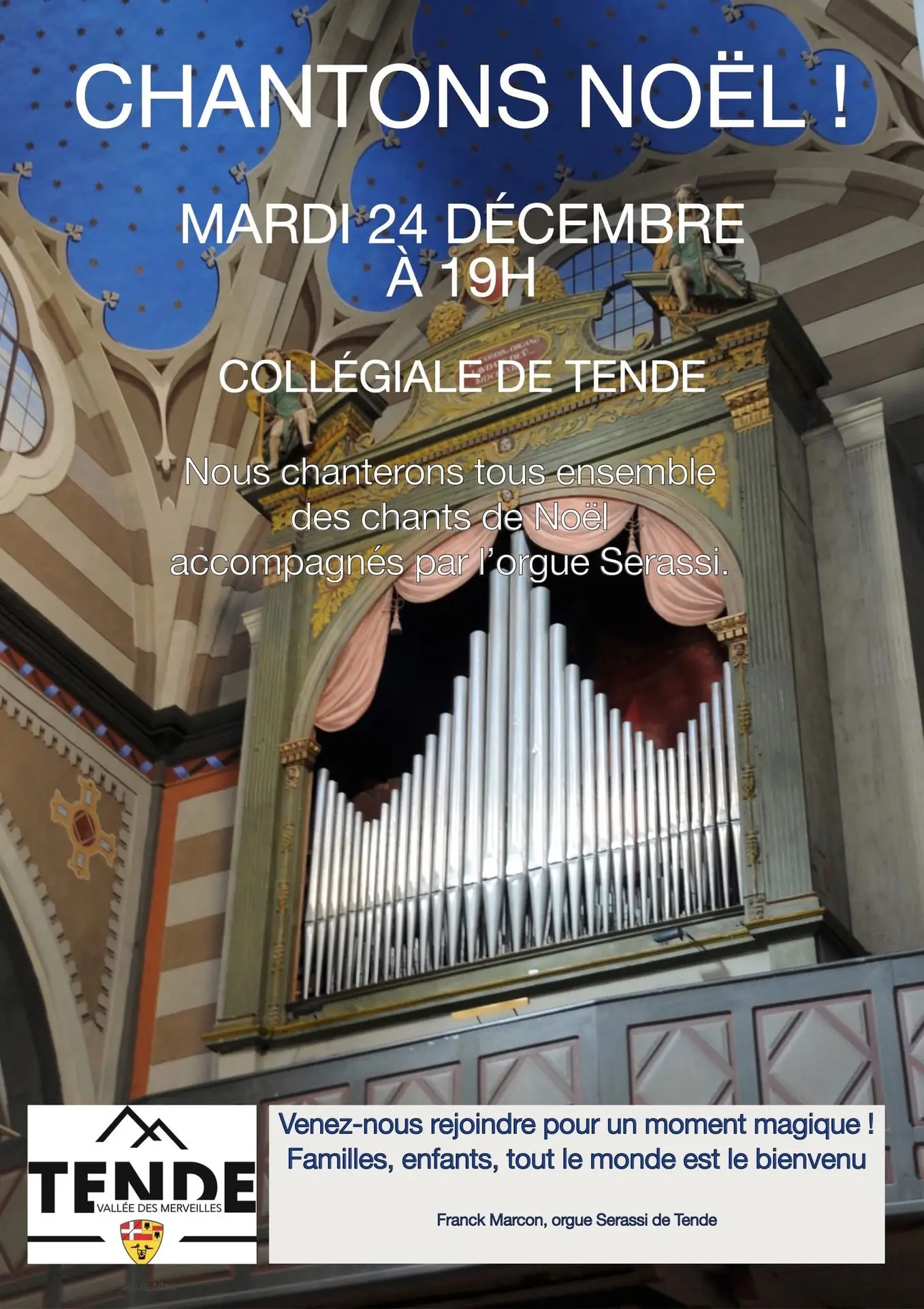 Concert d'orgue de Noël