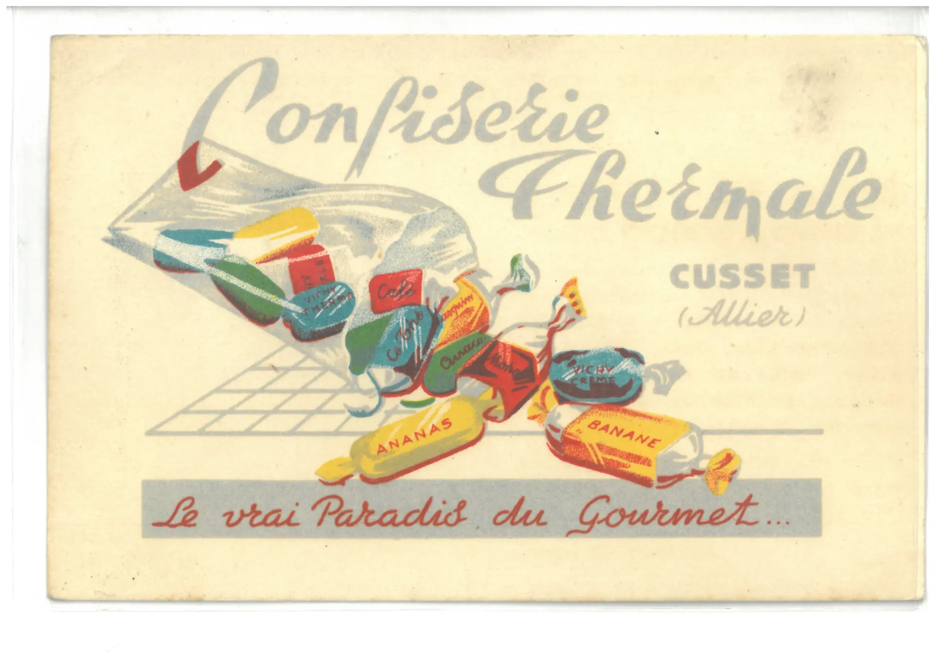 Confiserie Thermale Publicité