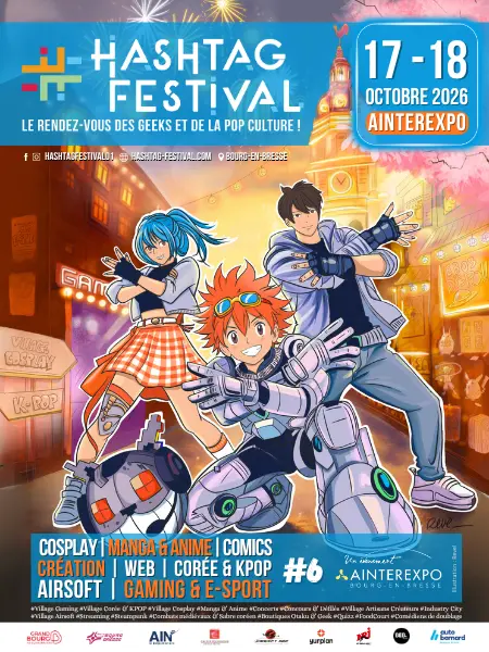 Affiche_Hashtag Festival #6_Bourg-en-Bresse