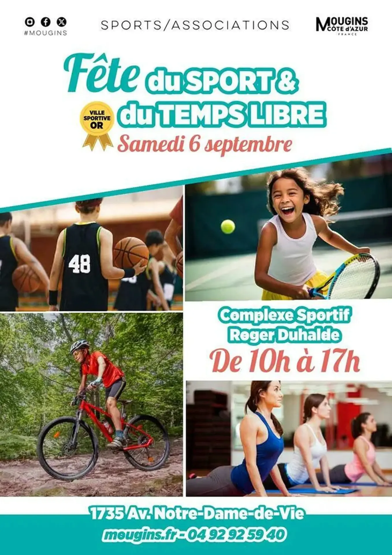 Fête du Sport et du temps libre - Septembre 2025 - Mougins