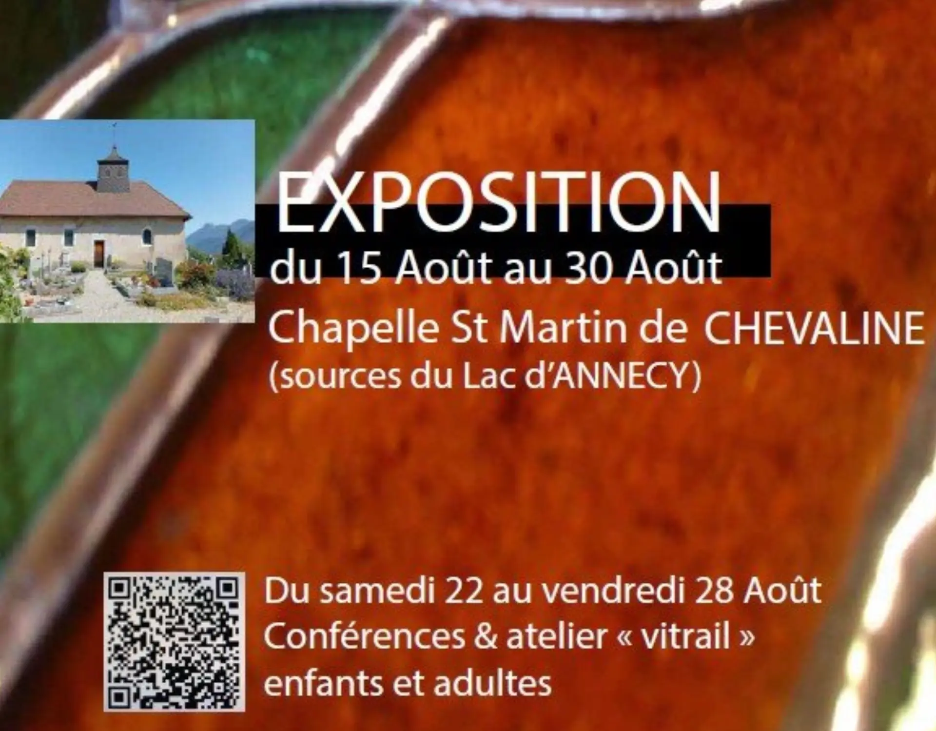Exposition à la Chapelle de Chevaline