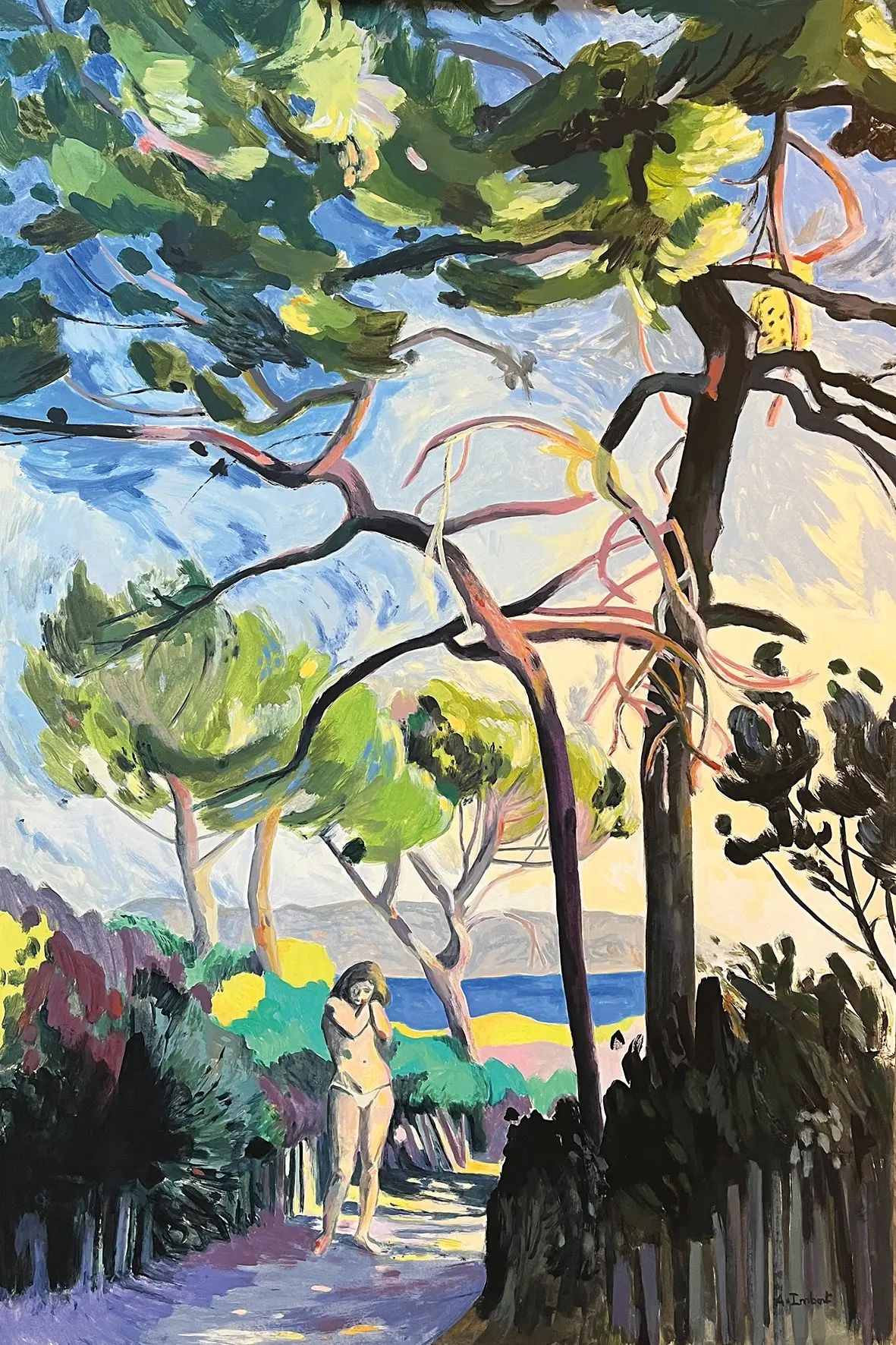 La nymphe des bois de pins