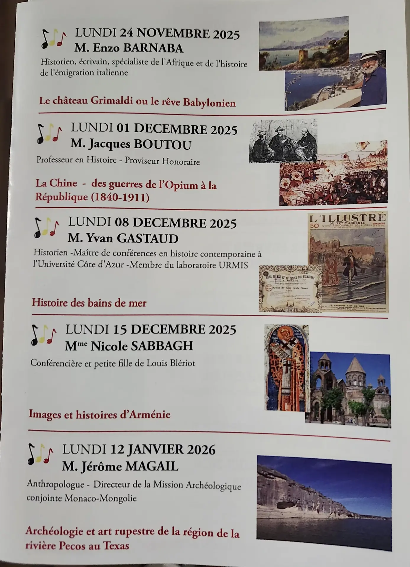 Programme page 2