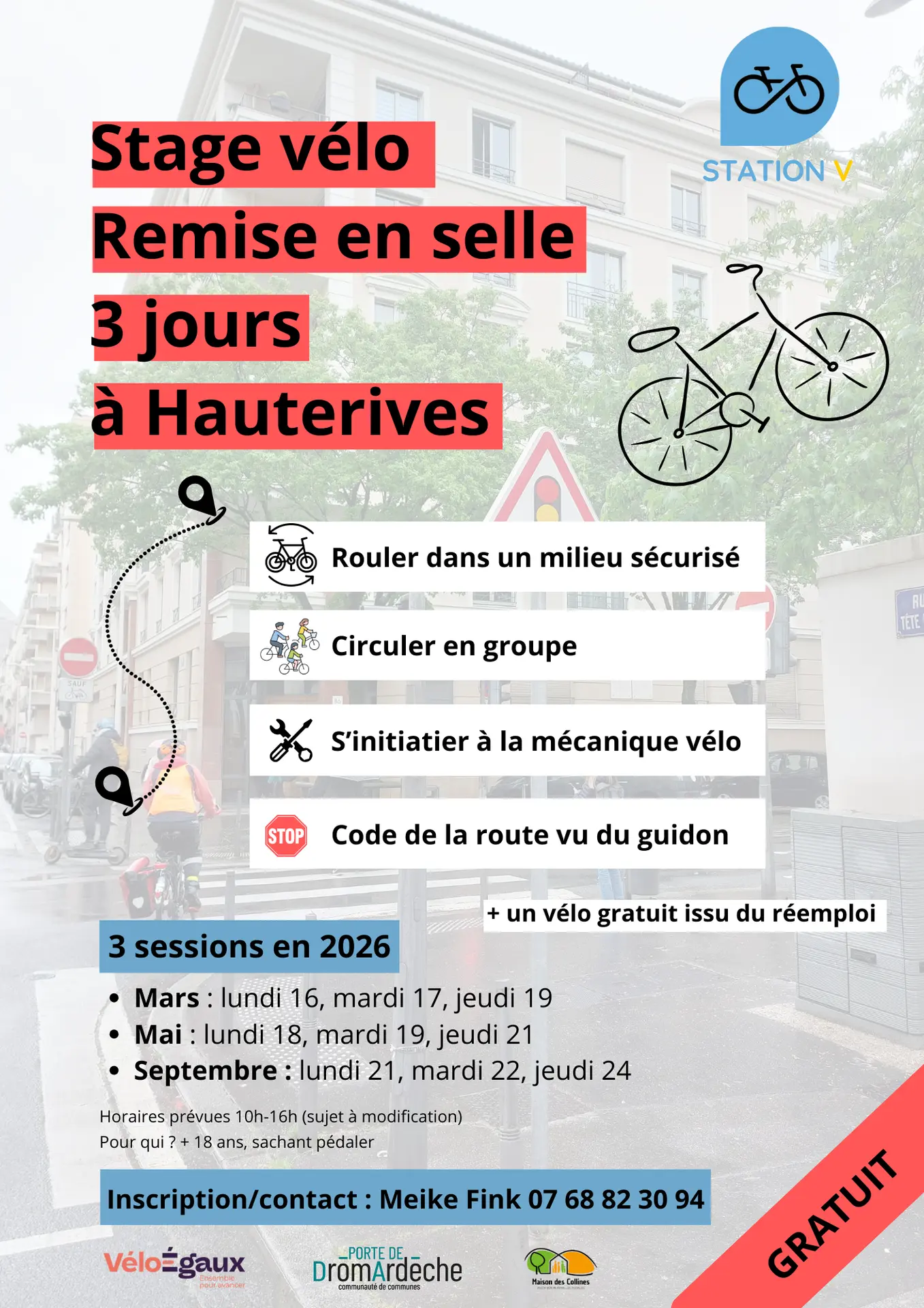 affiche expliquant l'événement