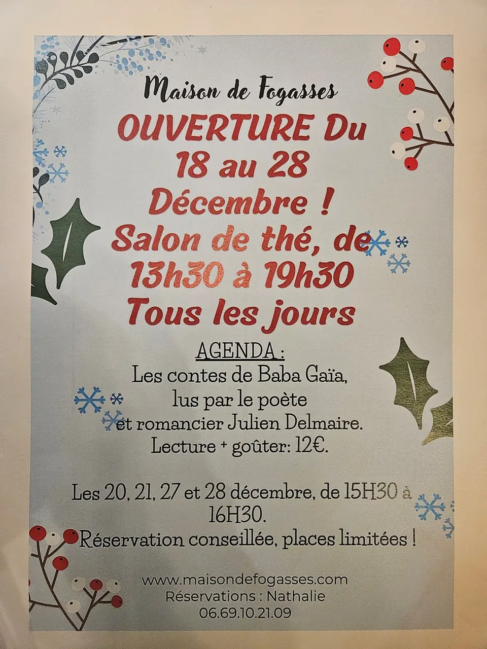 Noël à la Maison de Fogasses_Avignon