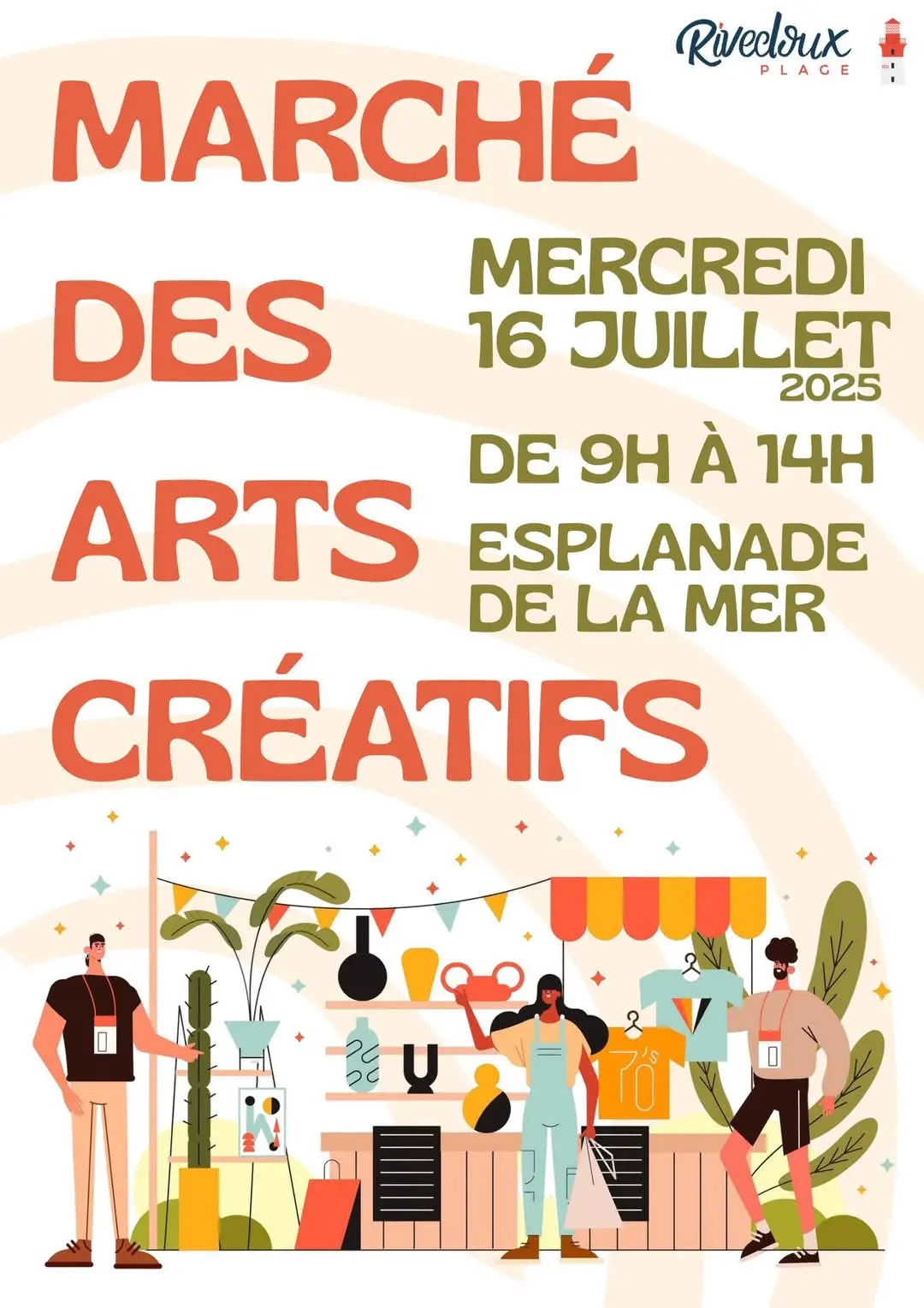 Marché des Arts Créatifs_Rivedoux-Plage