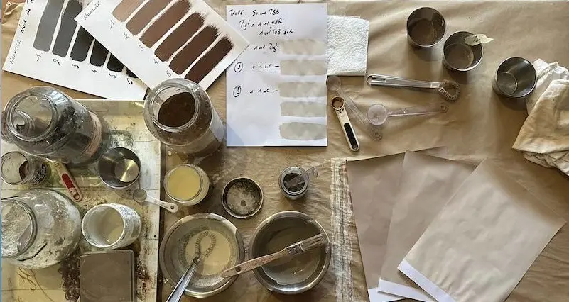 Cœurs à l’ouvrage – Peindre autrement : savoir- faire naturels, transmission et excellence _Avignon